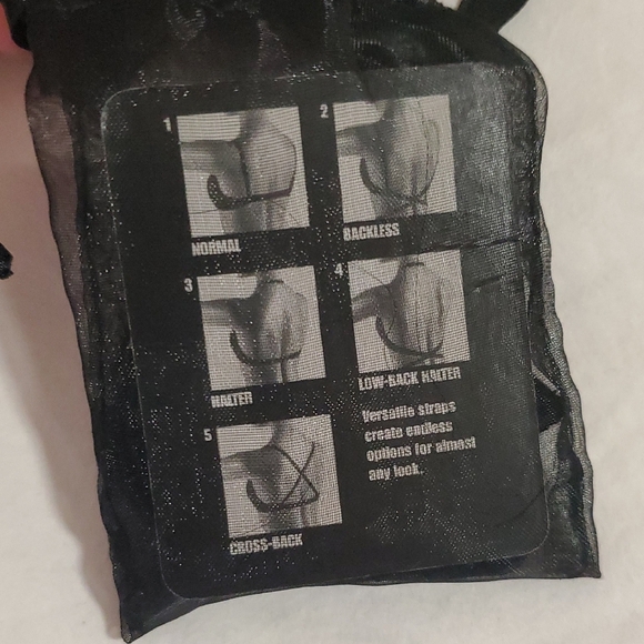 Victoria's Secret Vintage Plunge Bra, Size 34D 36C 38B, Black NWT - Picture 9 of 12